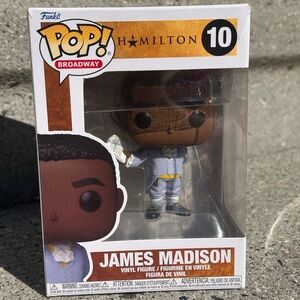 Funko Pop! Broadway James Madison Figure with White and Black Outfit